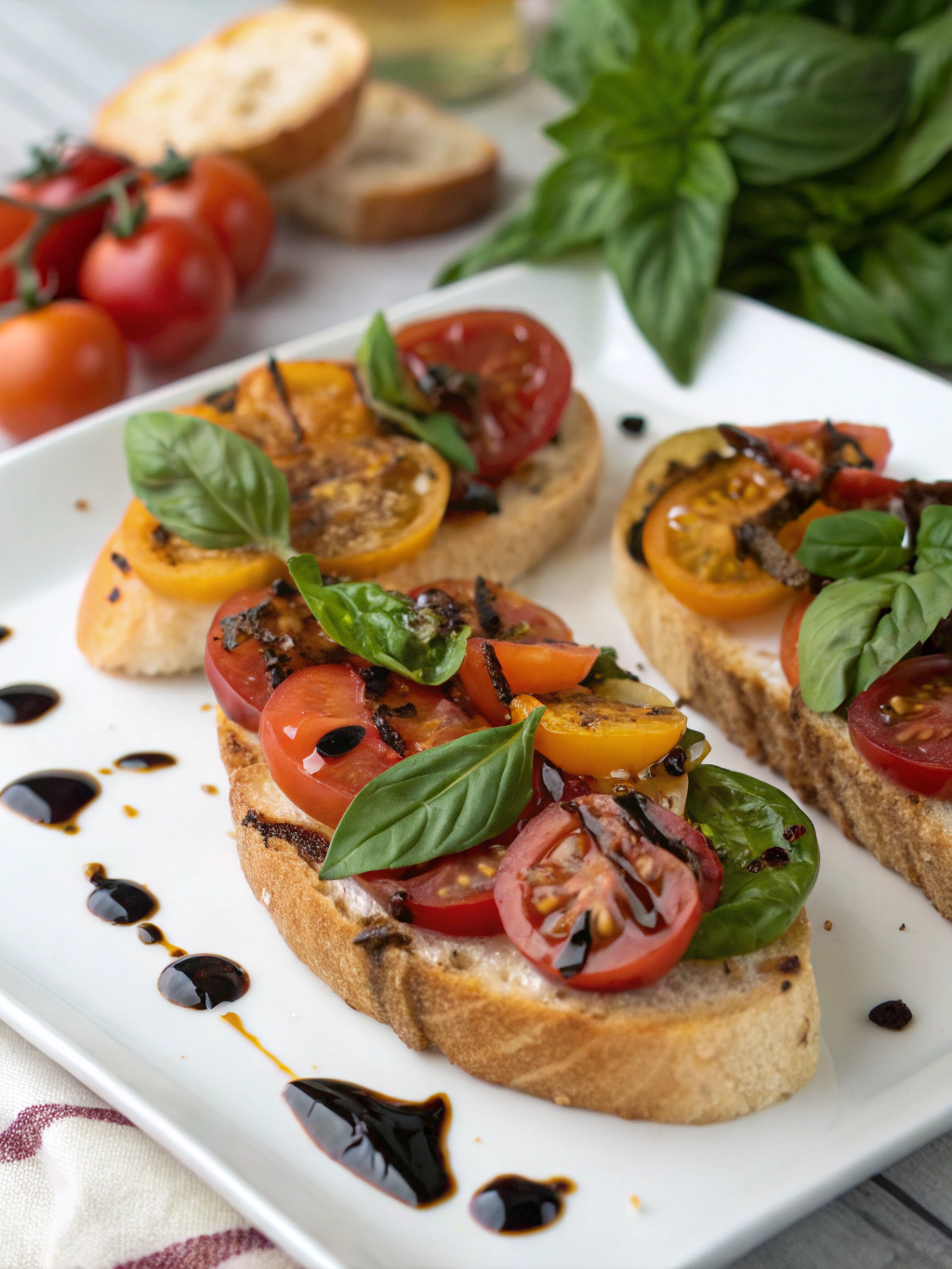 Heirloom Tomato Bruschetta